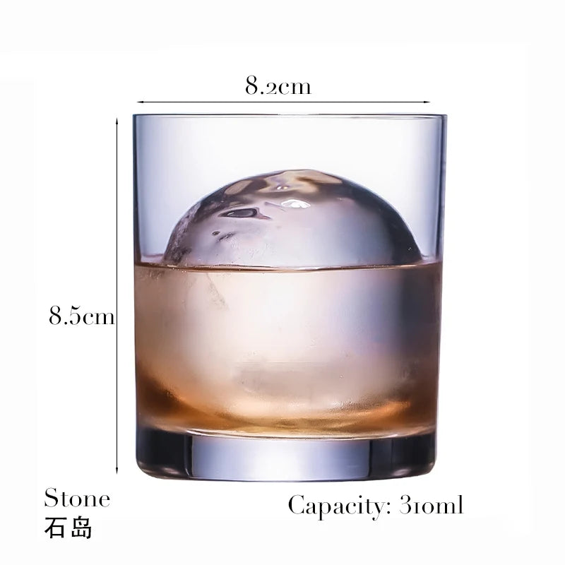 Hexagon Whiskey Glass - 300ml Old Fashioned Tumbler