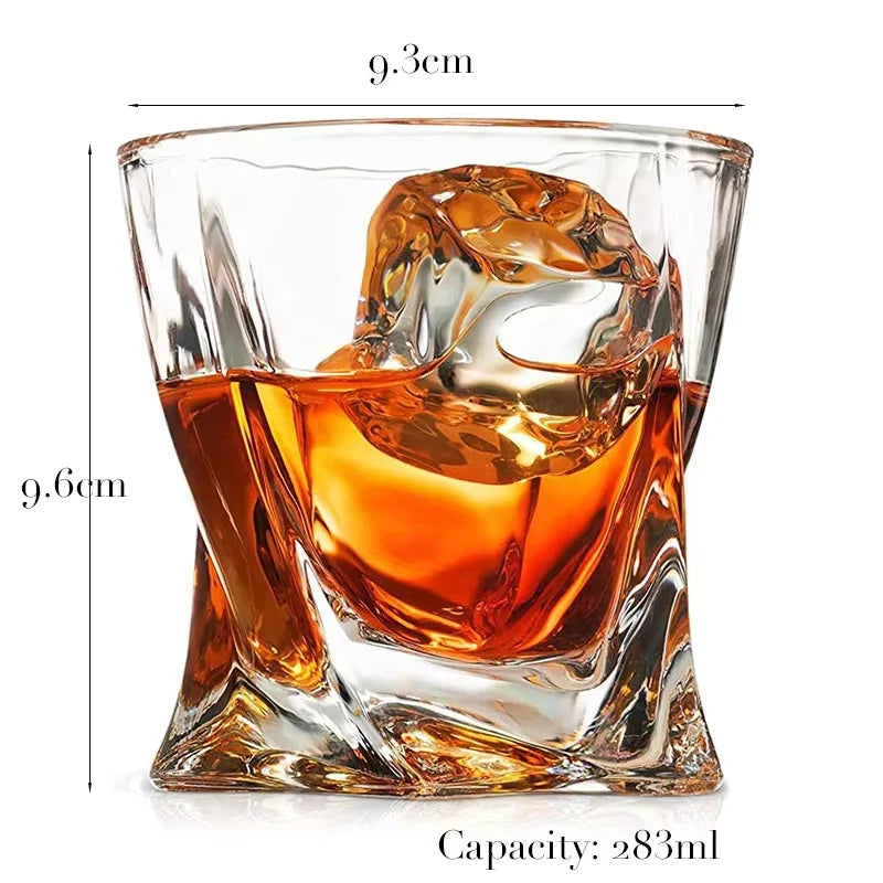 Hexagon Whiskey Glass - 300ml Old Fashioned Tumbler