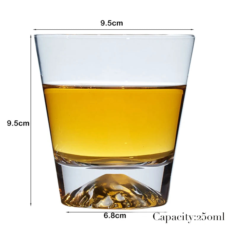 Hexagon Whiskey Glass - 300ml Old Fashioned Tumbler