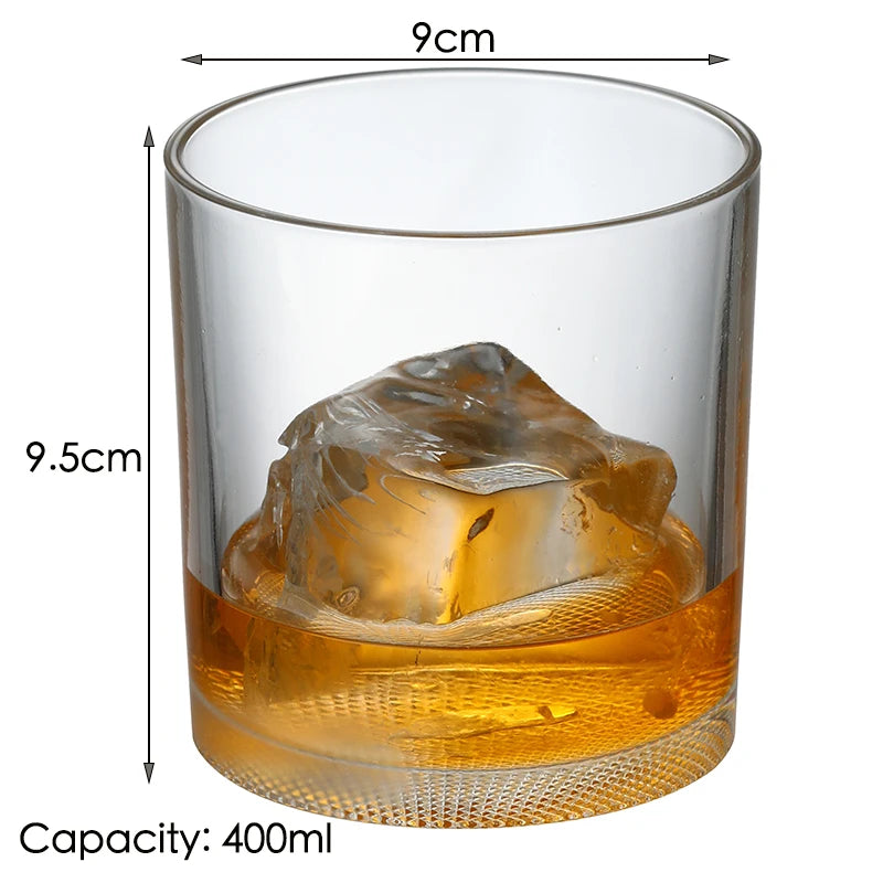 Hexagon Whiskey Glass - 300ml Old Fashioned Tumbler